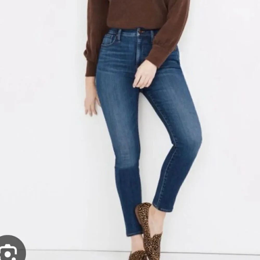 Madewell 10” high rise curvy skinny jeans size 28